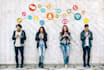 make 30 days social media posts calender