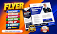 design a professional flyer or handout for your business