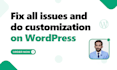 fix wordpress critical error, fix wordpress issues, fix wordpress website