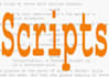 give you website scripts