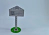 provide a papercraft billboard with your own logo
