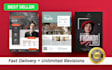 do awesome flyer, poster, brochure for you in just 5hrs