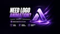 make animated logo intro video