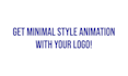 make minimal logo animation