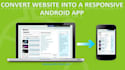 convert your site to daunting android app