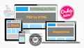 convert PSD to html in 2 days