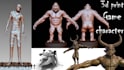 create 3d modeling character and product model