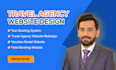design travel agency website, tour booking website on wordpress