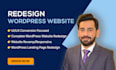 revamp, redesign wordpress website, modernize and boost conversions