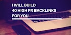 boost Your Ranking With 40 High PR Backlinks