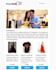 setup your mailchimp template and create a nice email template with a banner