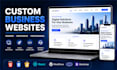 build a modern custom business website