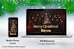 create amazing  christmas greeting video
