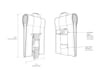 do any technical drawing, line drawing or line art illustration, 2d drawing