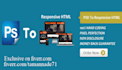 convert your PSD to responsive HTML5 template