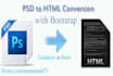 convert PSD to responsive HTML5 with Bootstrap