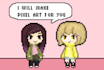 make pixel art for you