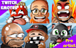 create emotes for twitch, youtube, tiktok, kick or facebook emojis