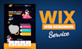 design responsive wix website design with HTML5 css3 bootstrap 5