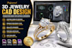 design production ready 3d jewelry cad models for your brand or business