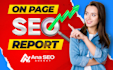 do an expert on page SEO audit report, competitor analysis for google ranking