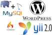build responsive websites with PHP, laravel, codeigniter, and vue