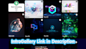 create custom logo animation and youtube intro outro video