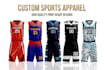 do any custom sports jersey design or sublimation jersey