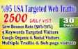 send strong organic targeted USA web traffic