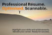 write you a professional resume