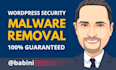 remove malware from hacked wordpress website security, malware removal