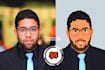 draw cartoon style portrait from your photo
