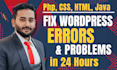 fix wordpress errors and problems