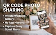 set up a private qr code photo gallery for your event