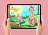 create a personalized animated children book promotion trailer