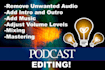 edit the audio for your podcast