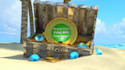 brand this treasure island beach intro video with your logo image