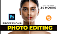 do professional photoshop editing