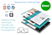 create responsive landing page