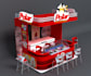 kiosk, exhibition stands and stalls in 3d design