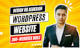 design or redesign wordpress business website