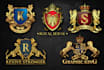 design a professional luxury and heraldic logo