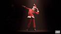 make this santa claus dancing like mj new year video