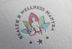 create nice yoga logo for your yoga club