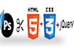 design psd to html with fully responsive