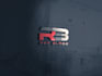 display logo on wall mockup