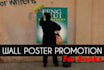add your book cover to a wall poster