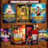 do birthday dj party, halloween flyer party, and nightclub motion event flyers