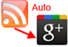 auto RSS to Google Plus system