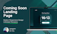 create a coming soon webpage with countdown timer
